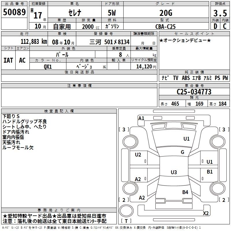NISSAN SERENA
