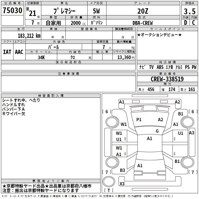 MAZDA PREMACY