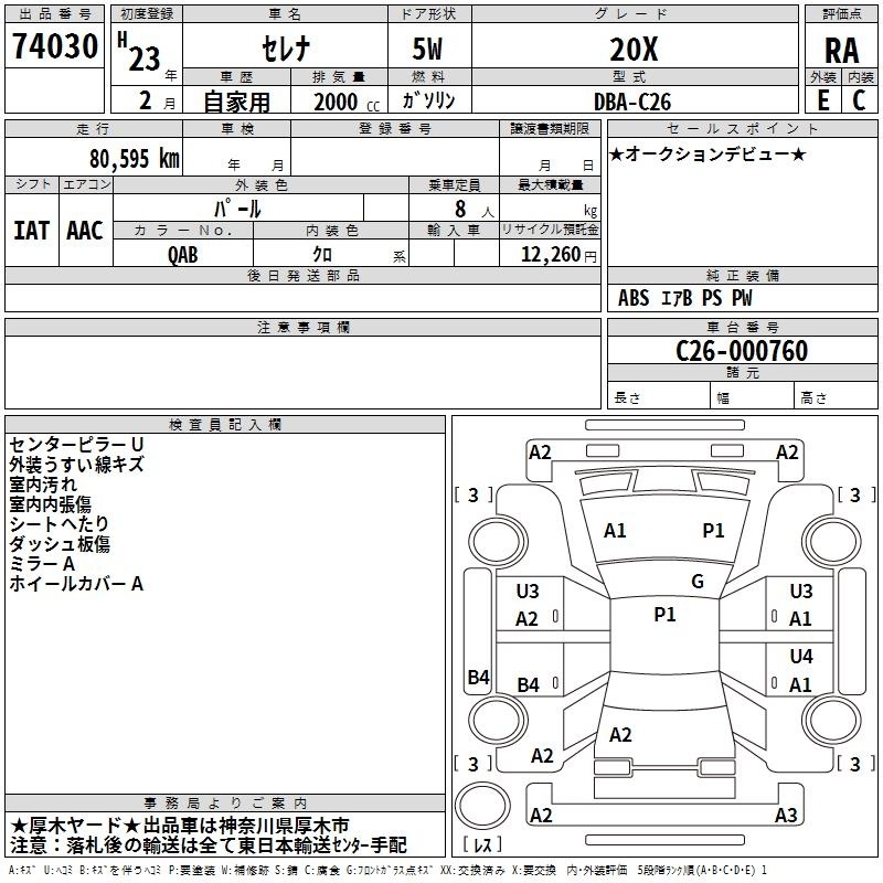 NISSAN SERENA