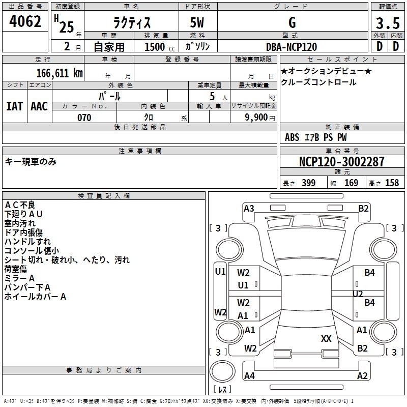 TOYOTA RACTIS