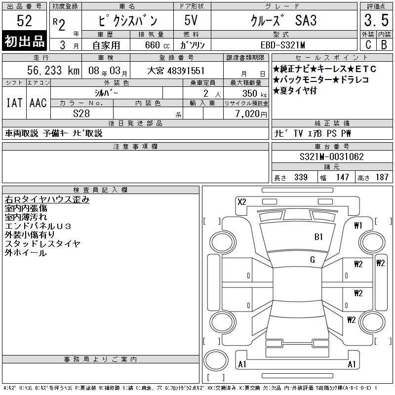 TOYOTA PIXIS VAN