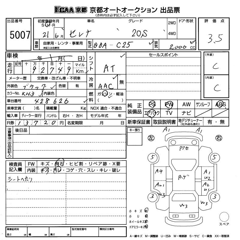 NISSAN SERENA