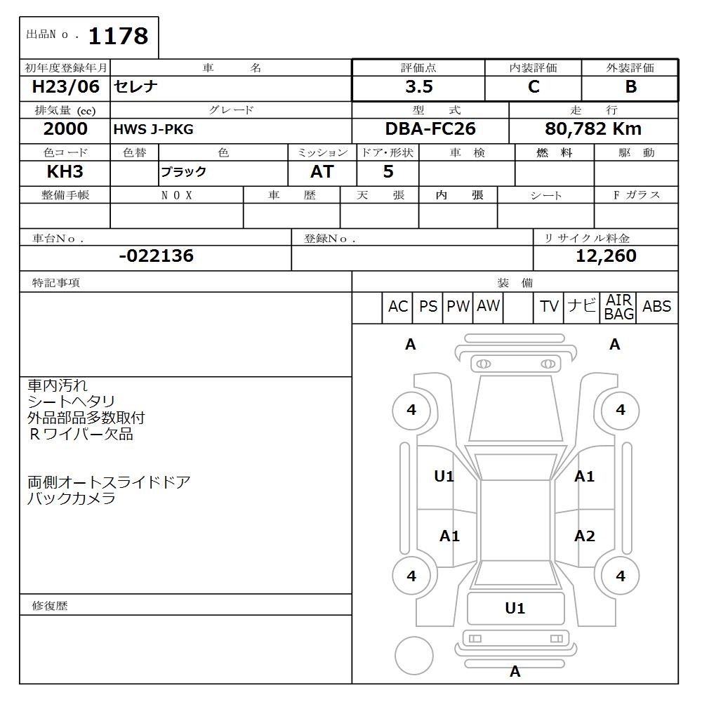 NISSAN SERENA