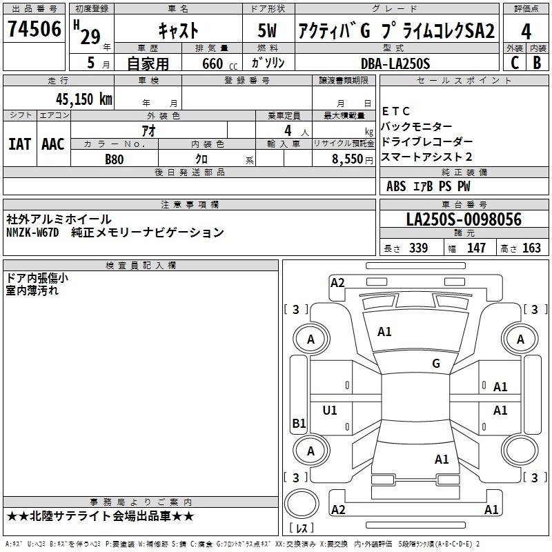 DAIHATSU CAST