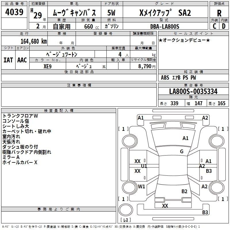 DAIHATSU MOVE CANBUS