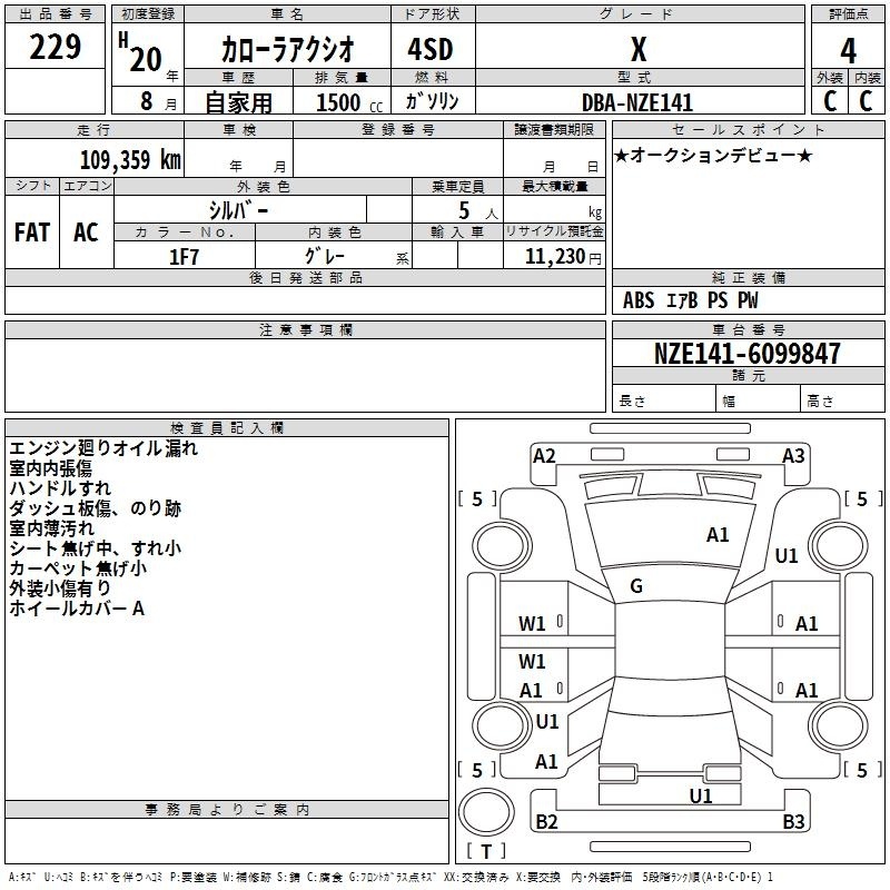 TOYOTA COROLLA AXIO