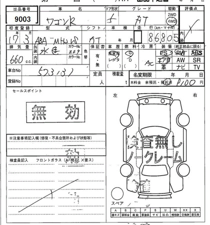 SUZUKI WAGON R
