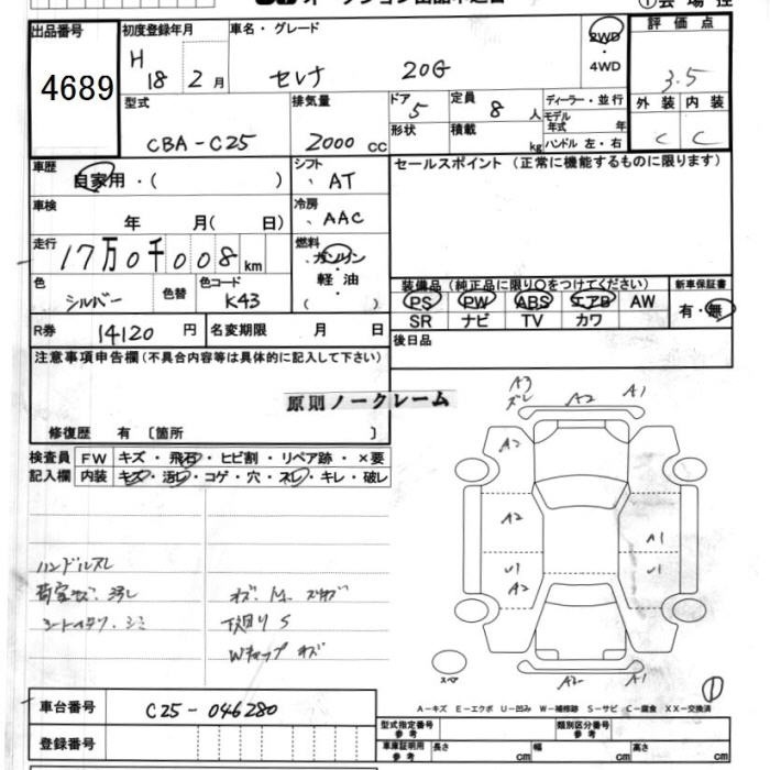 NISSAN SERENA