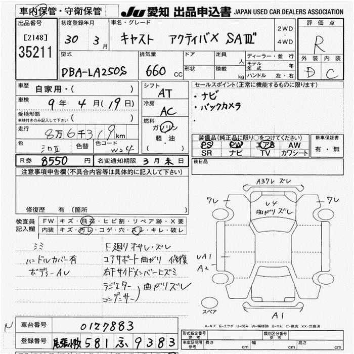 DAIHATSU CAST