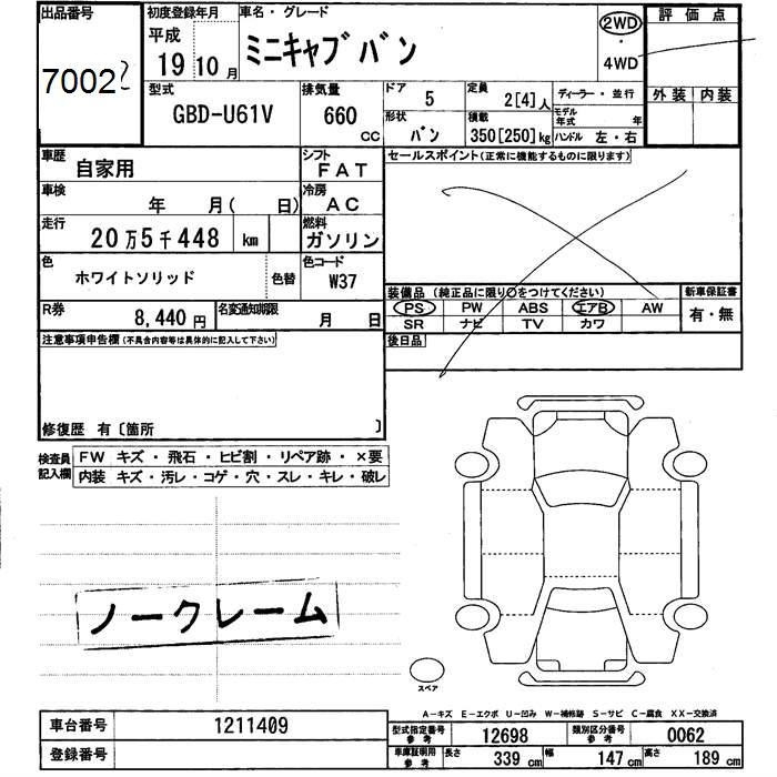MITSUBISHI MINICAB
