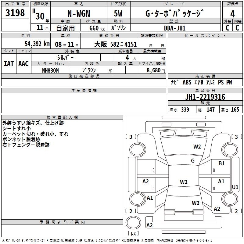 HONDA N-WGN