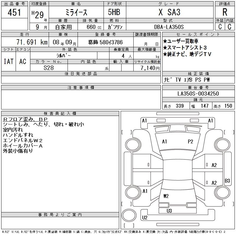 DAIHATSU MIRA E:S