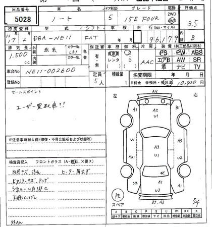 NISSAN NOTE
