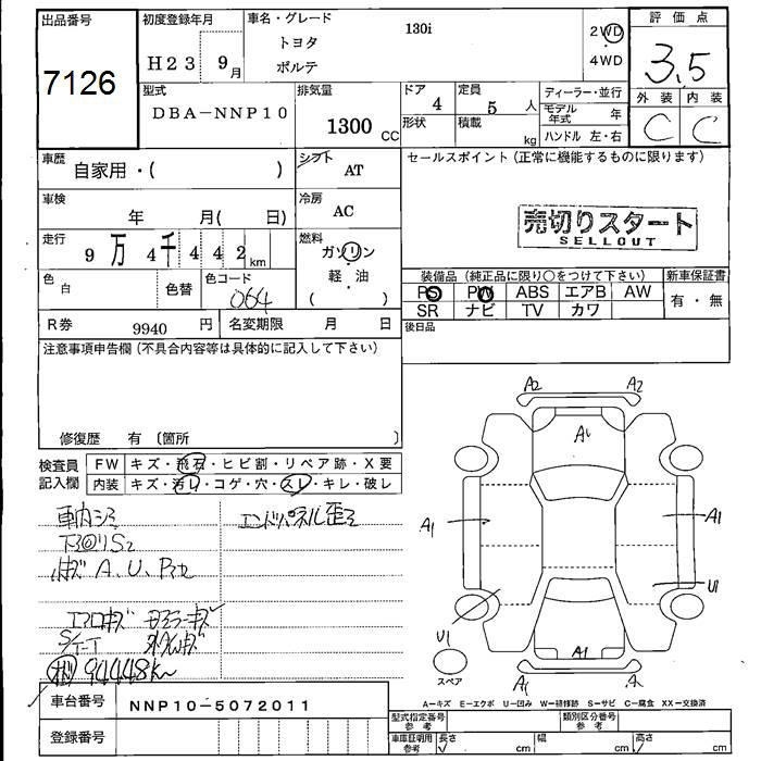 TOYOTA PORTE