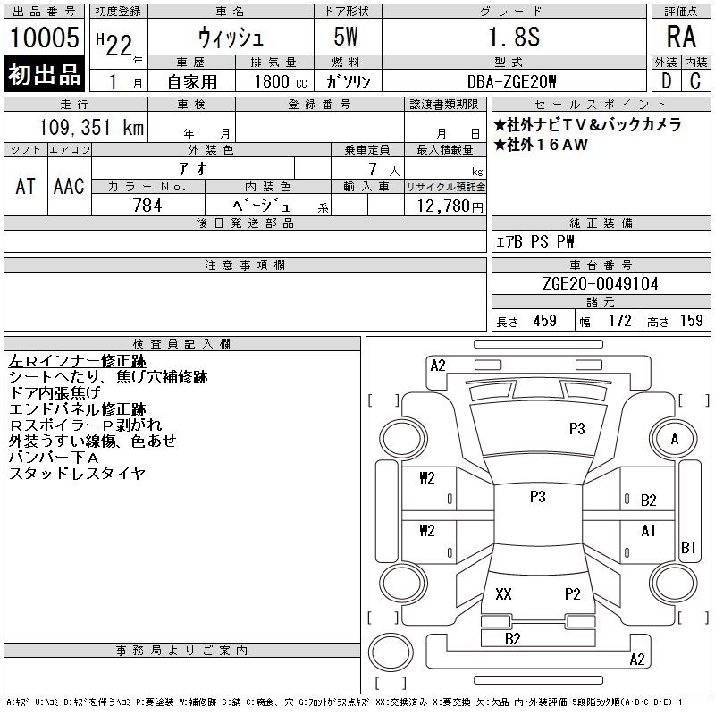 TOYOTA WISH
