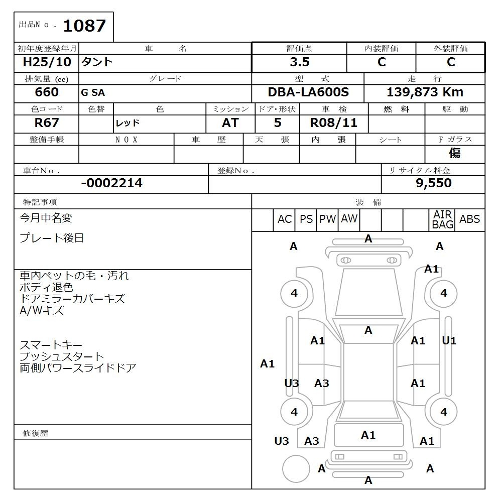 DAIHATSU TANTO