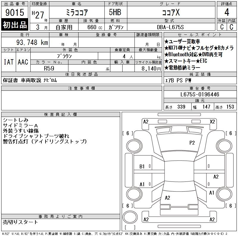 DAIHATSU MIRA COCOA