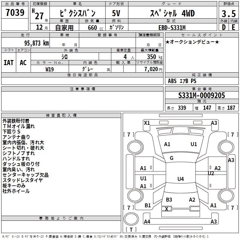 TOYOTA PIXIS VAN