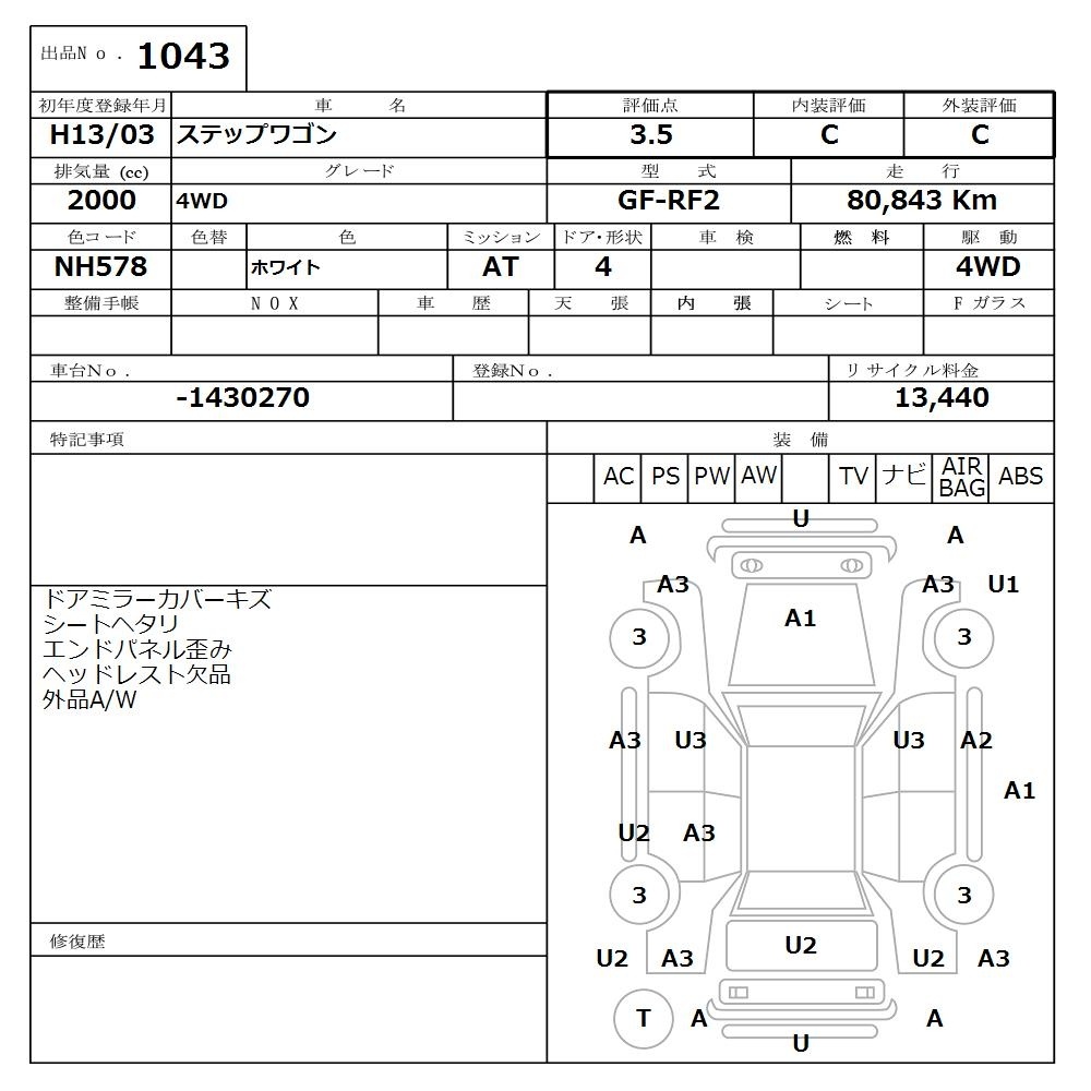 HONDA STEPWGN