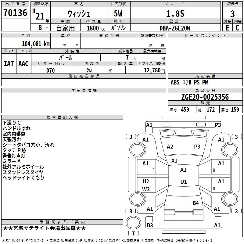 TOYOTA WISH
