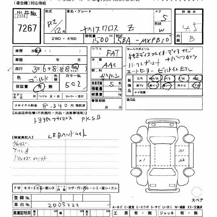 TOYOTA YARIS CROSS