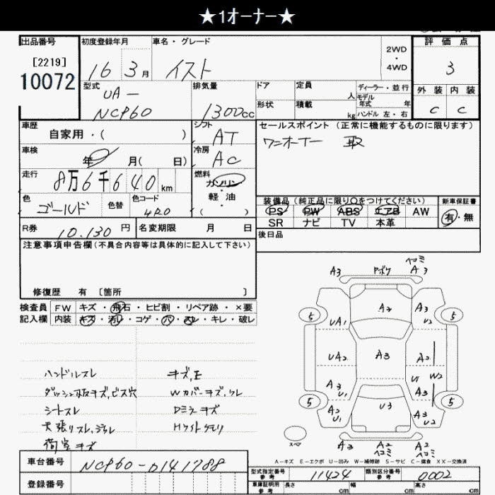 TOYOTA IST