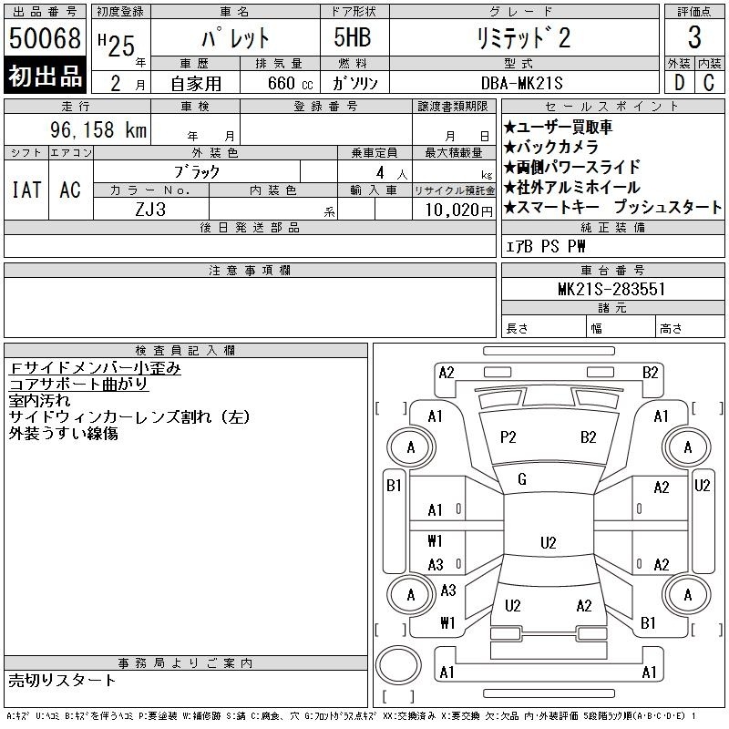 SUZUKI PALETTE