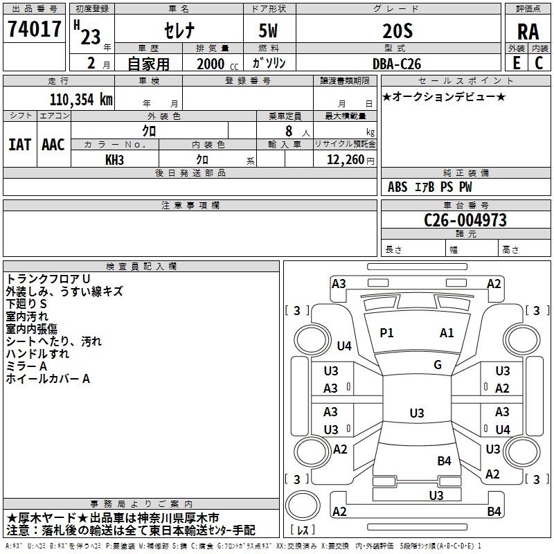 NISSAN SERENA