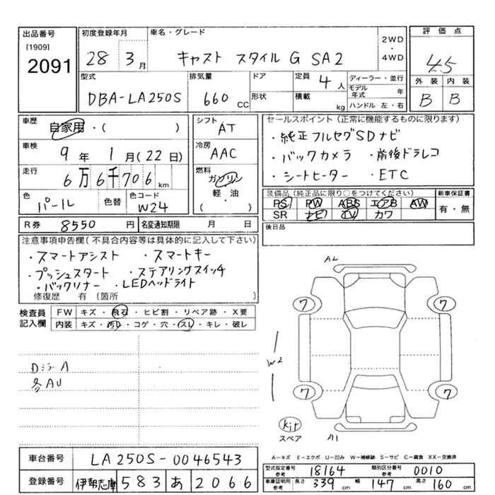DAIHATSU CAST