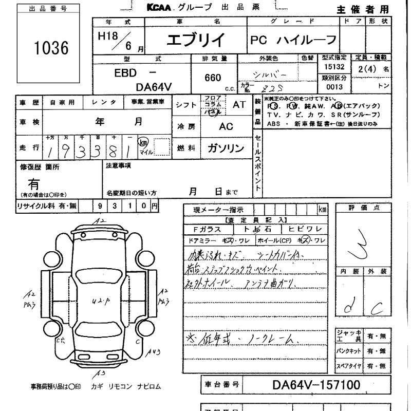 SUZUKI EVERY