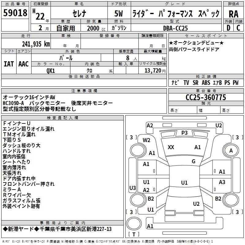 NISSAN SERENA
