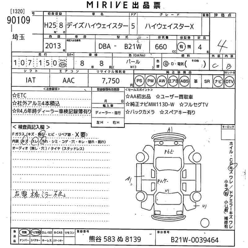 NISSAN DAYZ