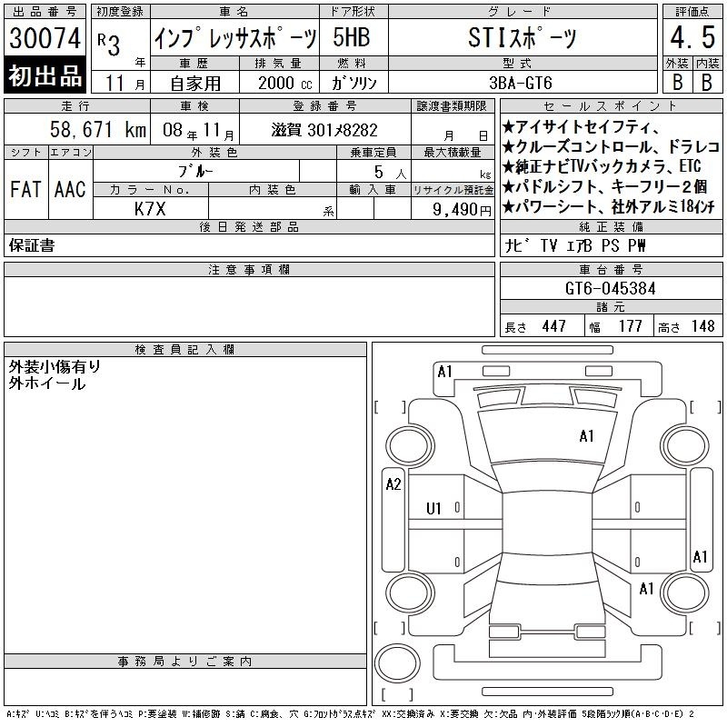 SUBARU IMPREZA