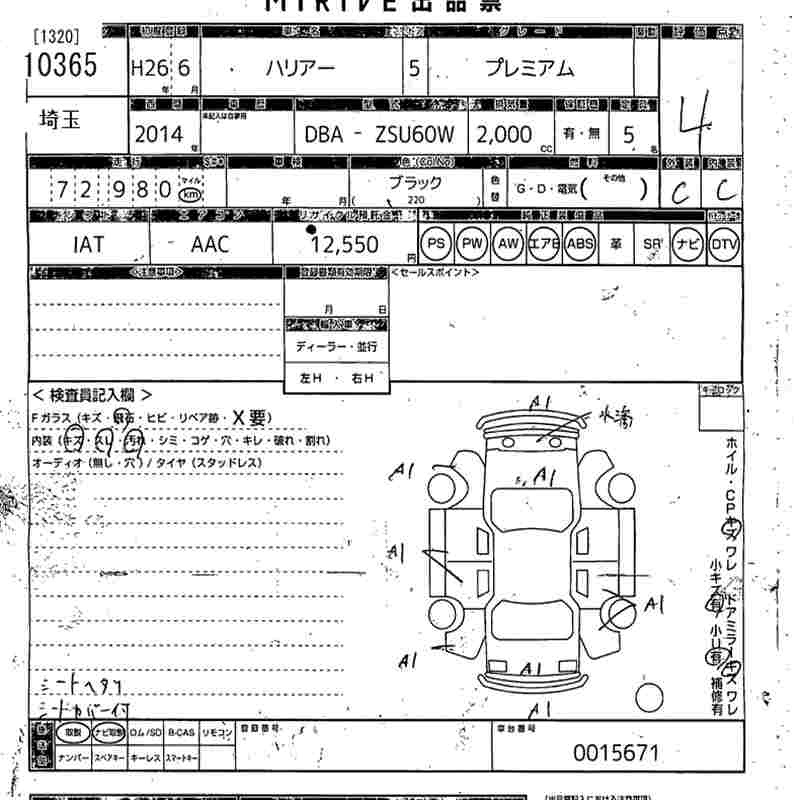 TOYOTA HARRIER