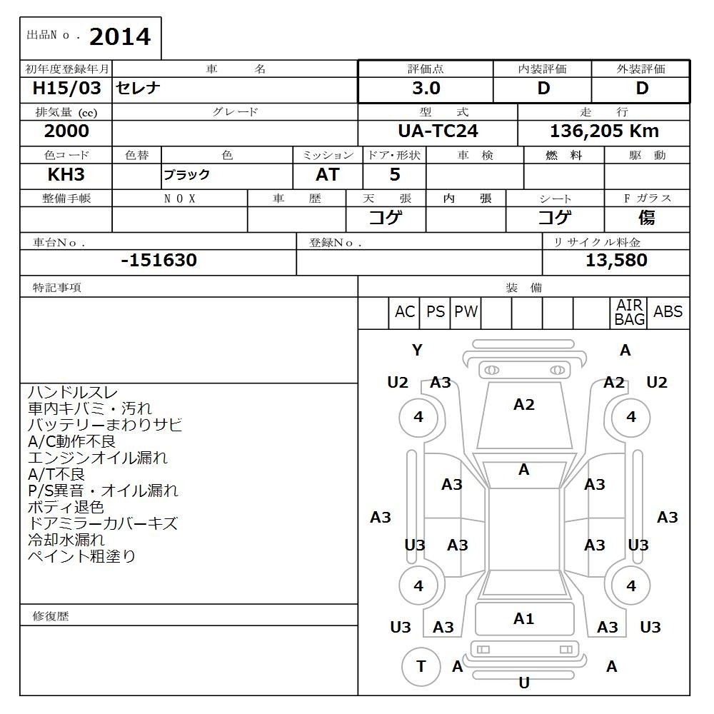 NISSAN SERENA