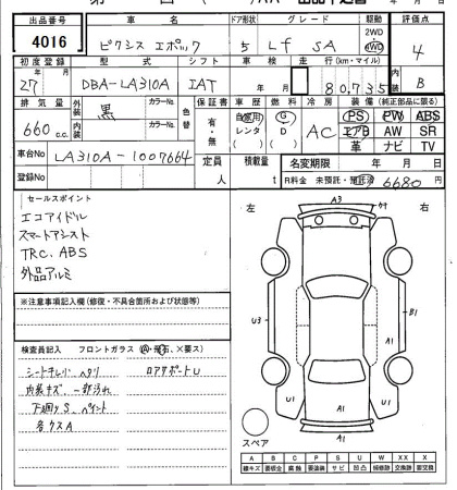 TOYOTA PIXIS EPOCH