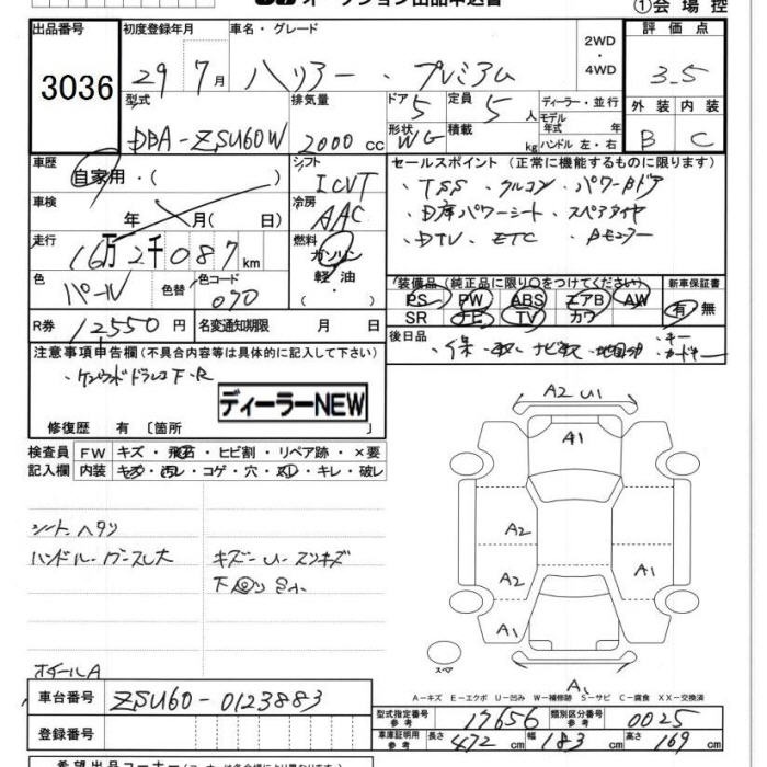 TOYOTA HARRIER