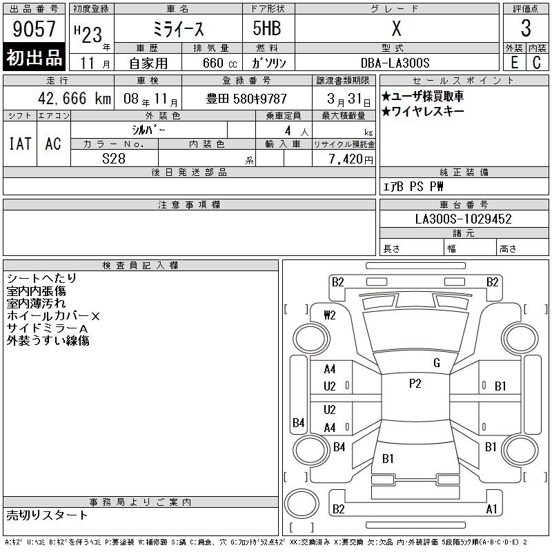 DAIHATSU MIRA E:S