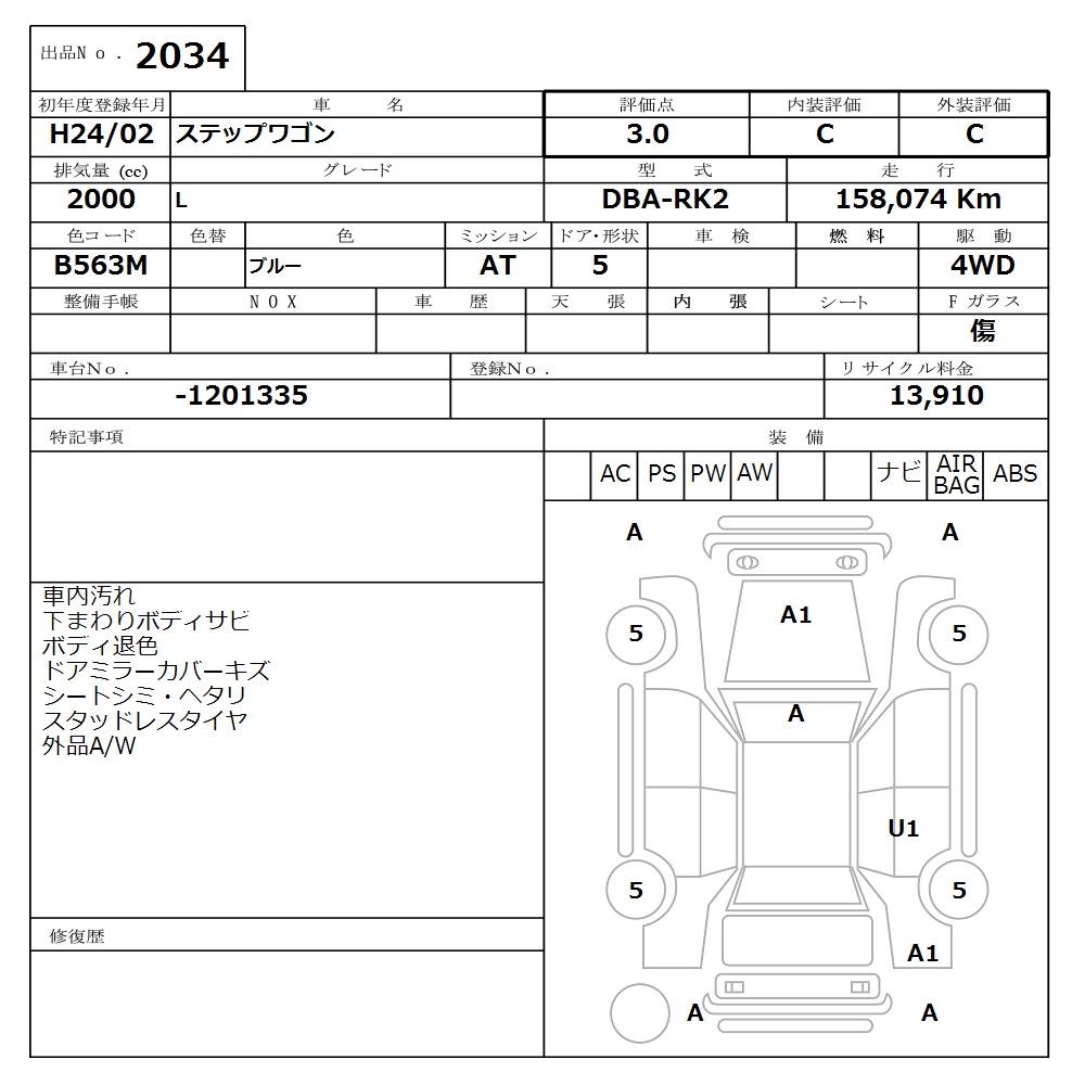 HONDA STEPWGN