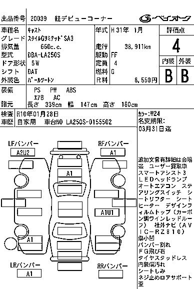 DAIHATSU CAST