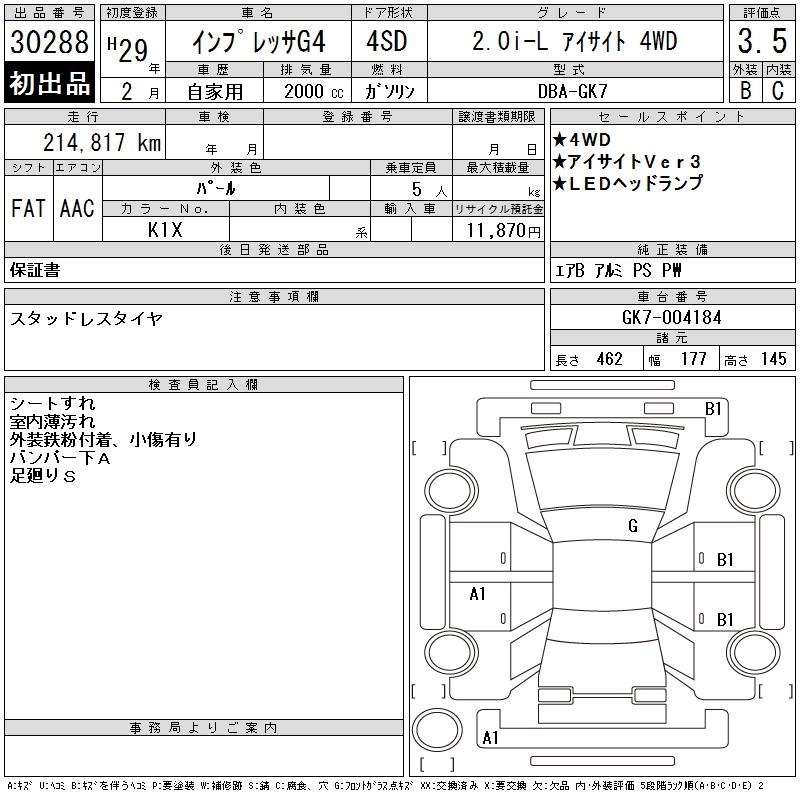 SUBARU IMPREZA