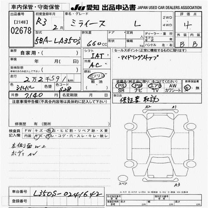 DAIHATSU MIRA E:S