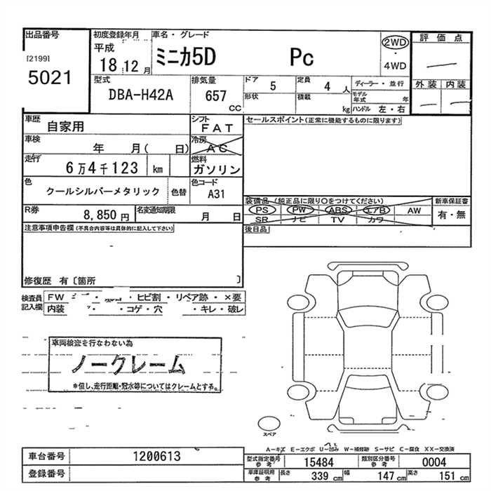 MITSUBISHI MINICA