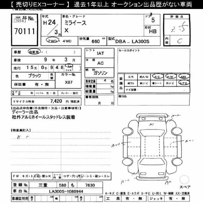 DAIHATSU MIRA E:S