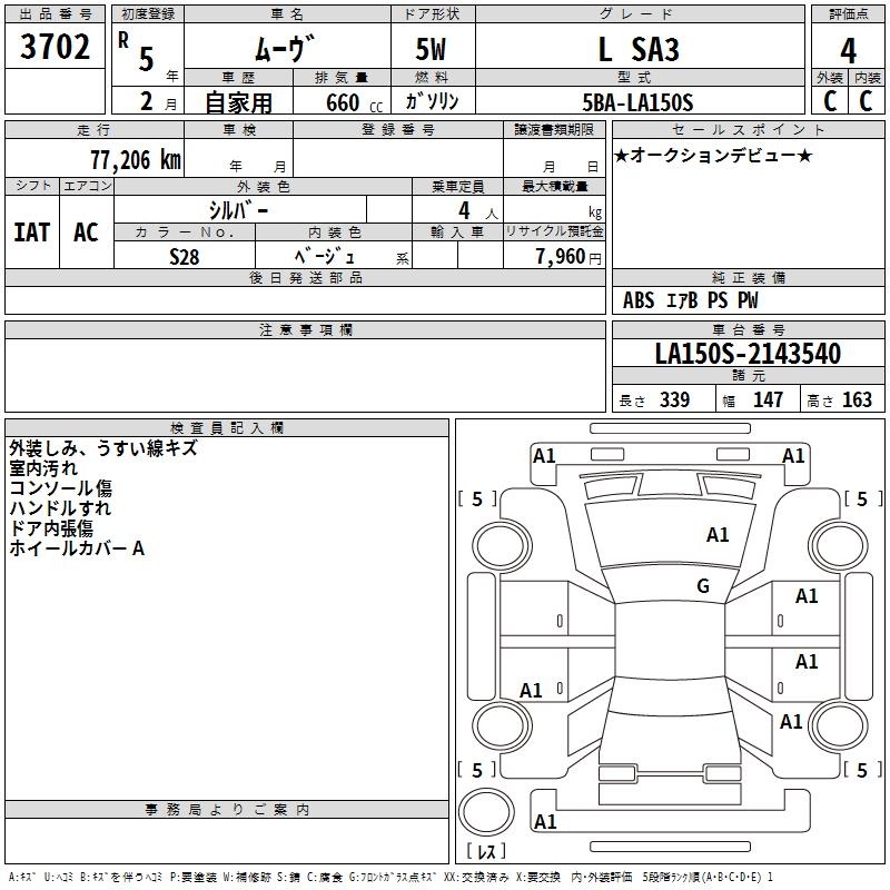 DAIHATSU MOVE