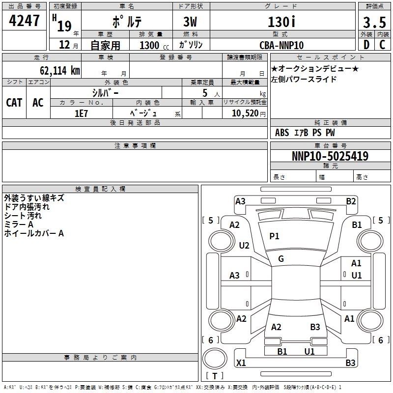 TOYOTA PORTE