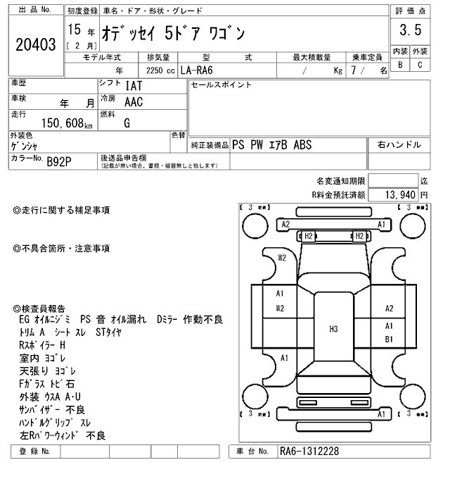 HONDA ODYSSEY