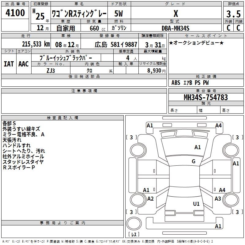 SUZUKI WAGON R