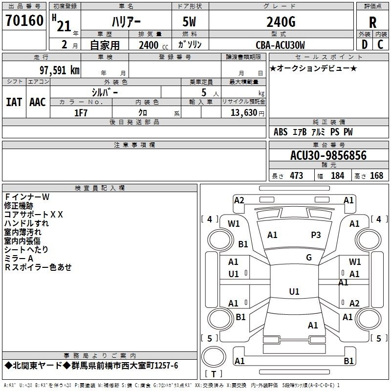 TOYOTA HARRIER