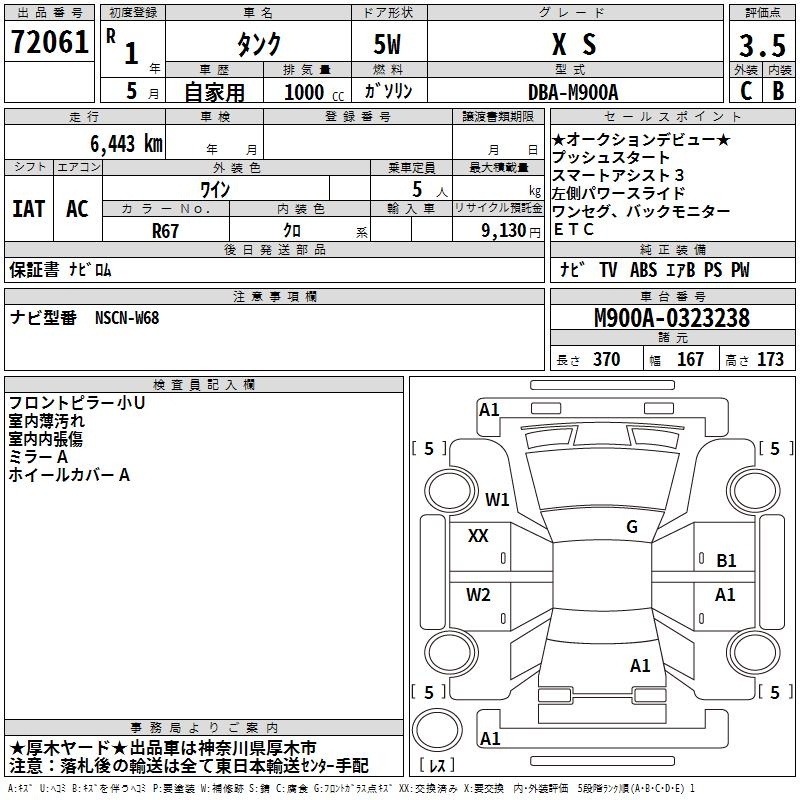 TOYOTA TANK